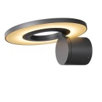 I-RING, nástěnné svítidlo, 9.2W, 3000K, antracit