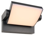 ILAS LED 12,5W 750lm 3000K IP54 antracit