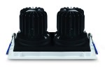 Ina-S COB LED, 2x 12W 700mA 3000K 2x1100lm 40° IP20 white