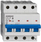 Instalační jistič AMPARO 10kA, C 50A, 3+N