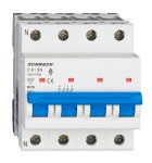 Instalační jistič AMPARO 6kA, C 6A, 3+N