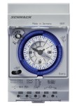 Instalační spínací hodiny mechanické, 1P, Quarz, 3TE