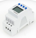 Instalační spínací hodiny Tempus ASTRO, 1Z (1NO), digitální
