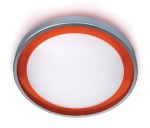 Iris-R 22W 2GX13, 230V, IP20, grau, Ring orange