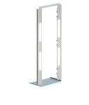 IS-1 cover panel 80x200 4x2U RAL7035 lightgrey