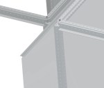 IS-1 separation panel 220x80 galvanized