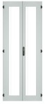 IS-1 split door glass 2-parts 80x220 RAL7035 lightgrey