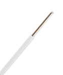 Jemný vodič s PVC izolací H05V-U 1mm2 bílý