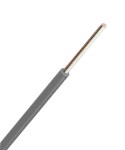 Jemný vodič s PVC izolací H05V-U 1mm2 grey