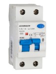 Jistič s prou. chráničem AMPARO 6 kA, 1+N, C25A, 30 mA, A
