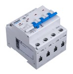 Jistič s proudovým chráničem 6 kA, 3+N, C6A, 30 mA, A