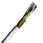 Kabel instalační a telekomunikační F-vYAY 2x2x0,5 mm2 šedý