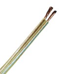 Kabel LFZ-XY 2x2,5 pro ozvučovací techniku,barva transparent