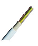 Kabel (N)YM-J 5x1,5mm2, světle šedý, 50m