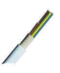 Kabel (N)YM-J/O 4x1,5mm2, PVC, barva světle šedá, 500m