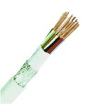 Kabel pro průmysl.elektroniku JE-LiYCY 24x2x0,5 Bd Si šedý