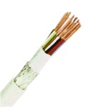 Kabel pro průmysl.elektroniku JE-LiYCY 4x2x0,5 Bd Si šedý