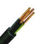 Kabel PVC pro stř.mech.zatížení YMS-J 3x1,5 šedý