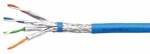 Kabel S/FTP Cat.7 1000MHz AWG23/1 LS0H-3 Dca 30% modrý 500m