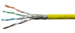 Kabel S/FTP Cat.7a 1250MHzAWG22/1 LS0H-3 B2ca 50% žlutý