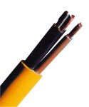 Kabel XYMM-J 4x1,5mm2 typ K35, barva žlutá, balení 50m