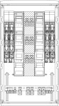 Kabelový rozvaděč Fr 8NHS00/185