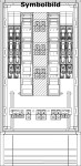 Kabelový rozvaděč UP 6NHS00/185-1NHS2/3