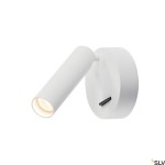 KAPRO LED, nástěnné sv. vč. vypínače, 1x7,6W, 3K, bílá