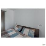 KAPRO LED, nástěnné sv. vč. vypínače, 1x7,6W, 3K, bílá