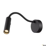 KARPO GOOSE, wall-mounted luminaires black 5,8W 3000K 40°