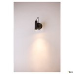 KARPO MAGN WL, vnitřní LED nástěnné přisazené svítidlo černá