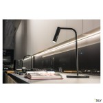 KARPO TL, LED vnitřní stolní lampa, černá, 3000K