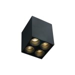 Kiko Square F LED 10W 800lm 3000K 25° Ra85 230V IP20 silber