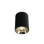 Kirsten GU10 10W 220-240V IP20 black-gold