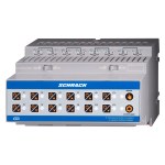 KNX Kombi. spínací a žaluziový akční člen, 12/6x230 VAC, 16A