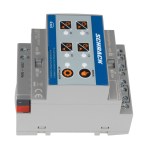 KNX Kombi. spínací a žaluziový akční člen, 4/2x230 VAC, 16A