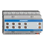 KNX Kombi. spínací a žaluziový akční člen, 8/4x230 VAC, 16A