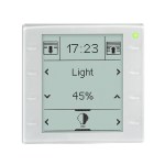 KNX Nástěnná multifunkční ovládací jednotka s LCD
