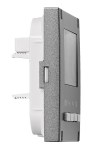 KNX Nástěnný regulátor teploty digitální, VISIO 50, antracit