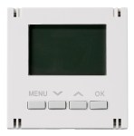 KNX Nástěnný regulátor teploty digitální, VISIO 50, bílý