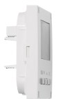 KNX Nástěnný regulátor teploty digitální, VISIO 50, bílý