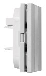 KNX Nástěnný tl. panel 1násobný s LED, VISIO 50, stříbrný