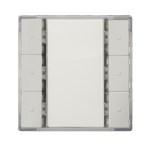 KNX Nástěnný tlačítkový panel, 3násobný I-SYSTEM, bílý