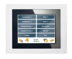 KNX Rámeček pro dotykový panel, nerezová ocel