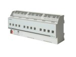 KNX Spínací akční člen 12 x 230 V AC, 10 AX, C zátěž