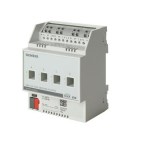 KNX Spínací akční člen 4 x 230 V AC, 10 AX, C zátěž