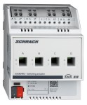 KNX Spínací akční člen 4 x 230 V AC, 16/20 AX, C zátěž