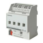 KNX Spínací akční člen 4 x 230 V AC, 6 AX, C zátěž
