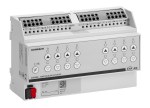 KNX Žaluziový akční člen‚ 8 x 230 V AC‚ 6 A