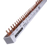 Kompaktní lišta 1xFI 4pól, 2xSI 4pól, 18xSI 1+N/1TE, 30TE